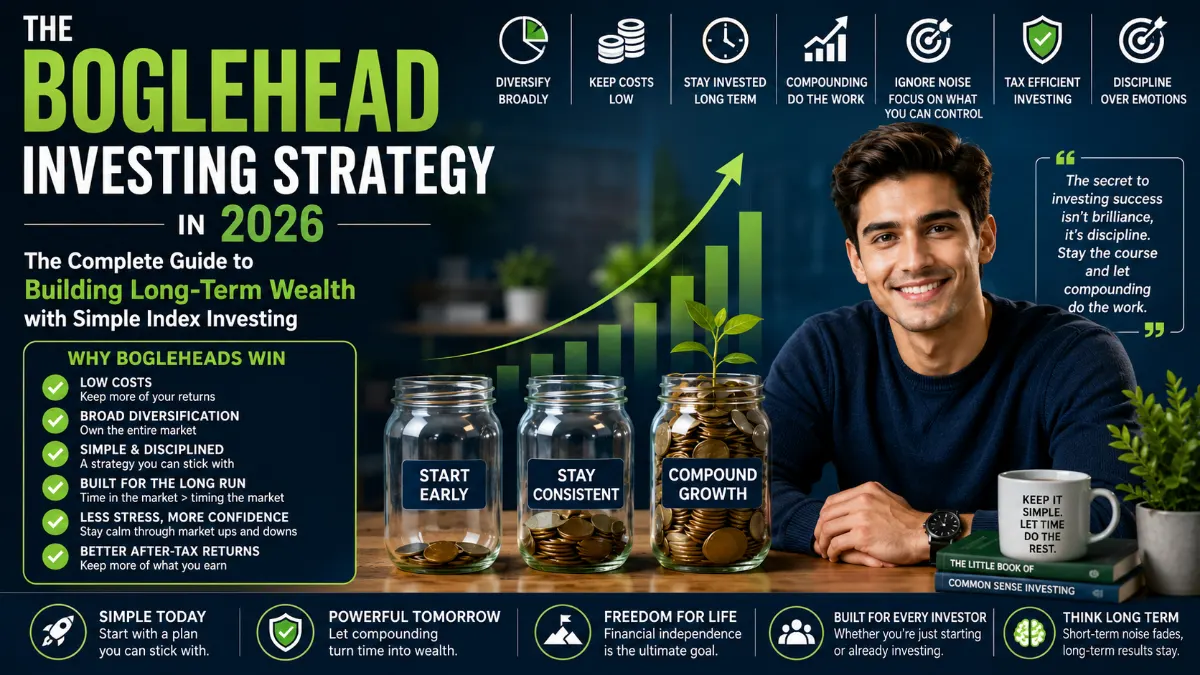 The Boglehead Investing Strategy in 2026: The Complete Guide to Building Extended Wealth Including Simple Index Investing