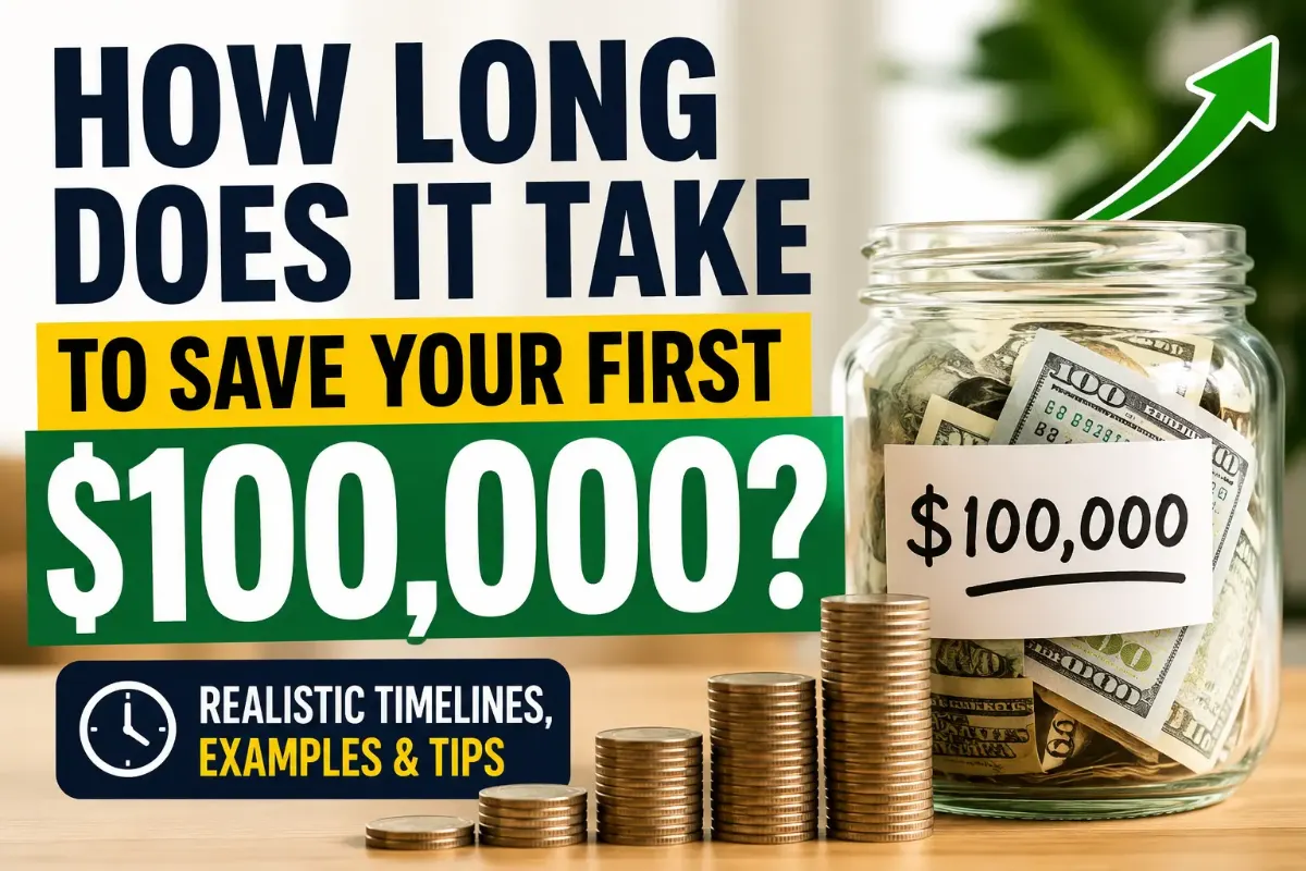 How Long Does It Take to Save Your First $100,000?