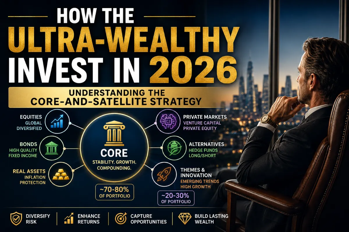 How the Ultra-Wealthy Invest in 2026: Understanding the Core-and-Satellite Strategy