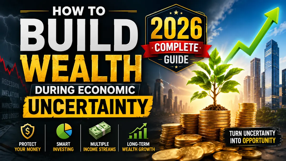 How to Build Wealth During Economic Uncertainty (2026 Complete Guide)