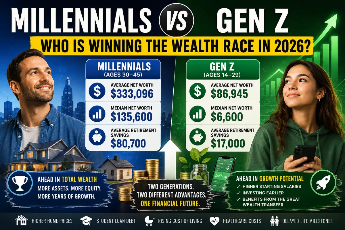 Millennials vs. Gen Z: Who Is Winning the Wealth Race in 2026?